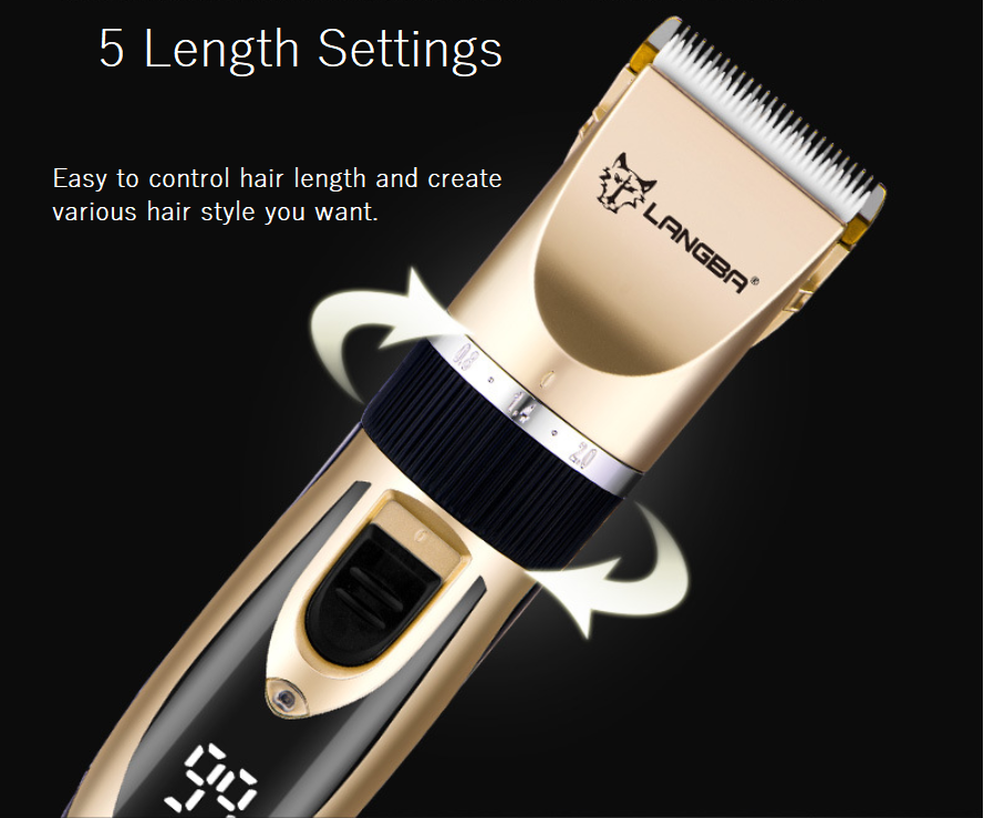 D88 Akumulátorový zastřihovač pro domácí mazlíčky