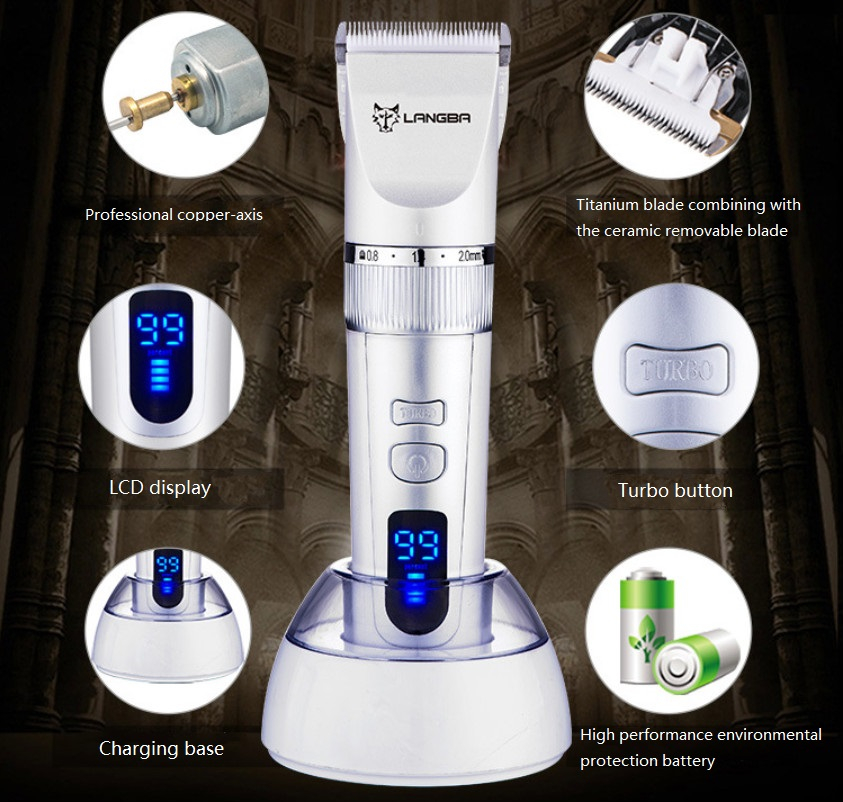 P67 Akumulátorový stroj na stříhání zvířat