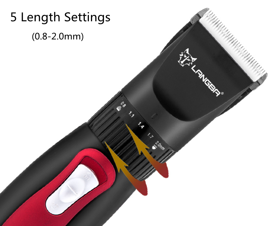 2298 Akumulátorový stroj na stříhání zvířat