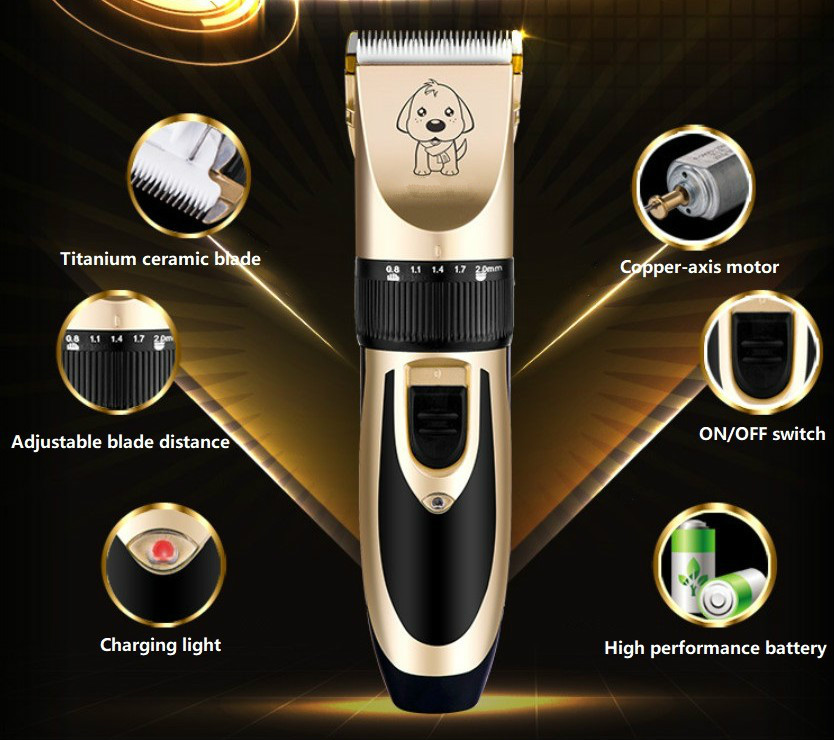 LAORENTOU AB60 akumulátorový střihací stroj na domácí mazlíčky